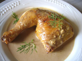 2. photo poulet sauce