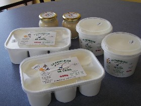 fromage blanc en faisselle